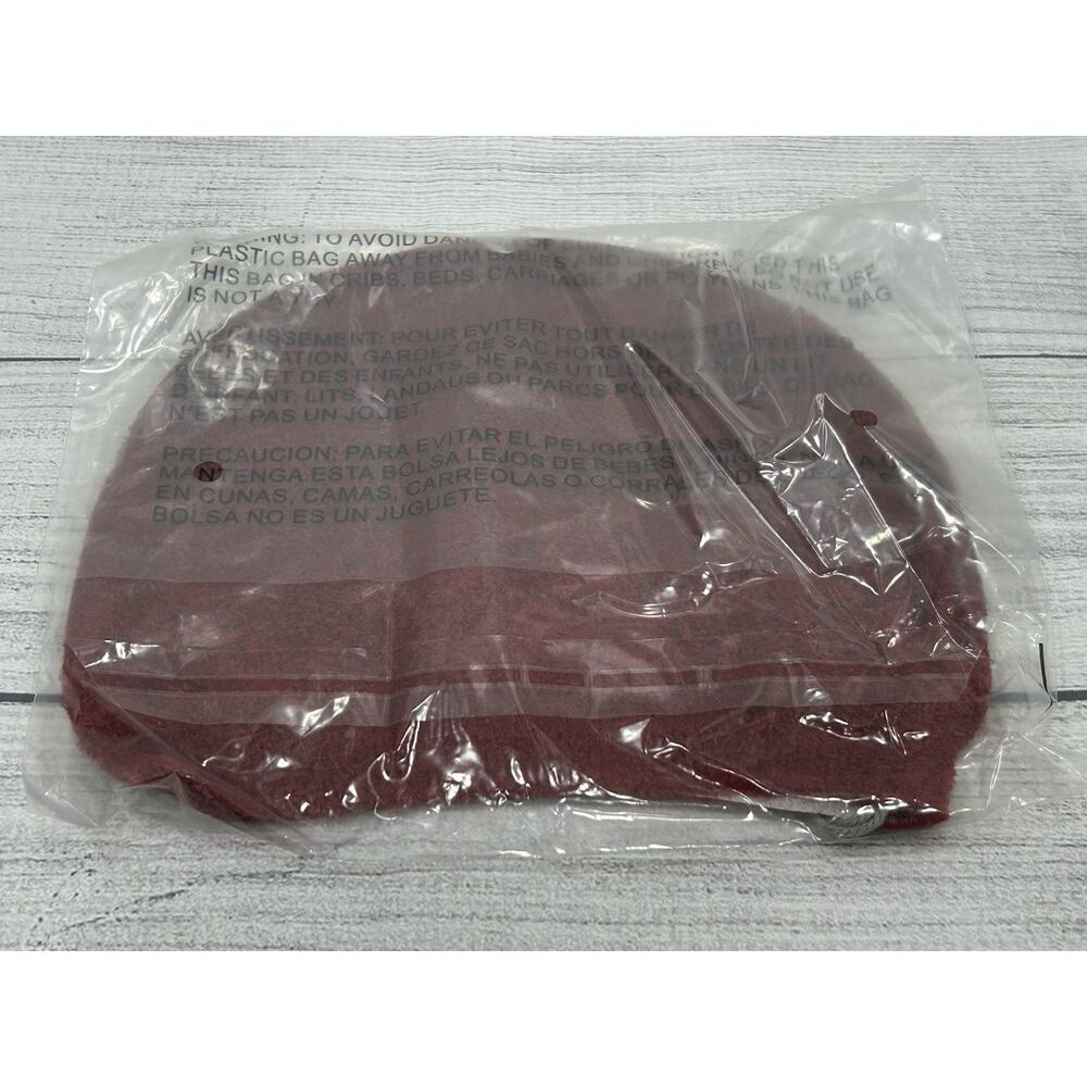Barefoot Dreams Women's Crimson Redwood Cozychic Lite Confetti Beanie NWT - Picture 4 of 4